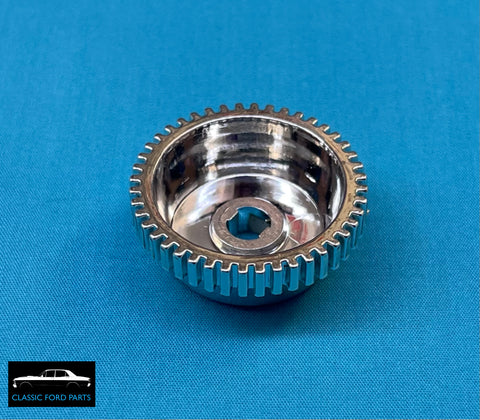 SUPER FRINGE RADIO KNOB INNER CHROME FAIRMONT FALCON XW XY GT GTHO GS