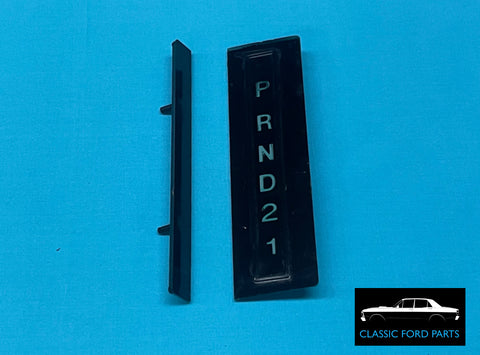AUTO T-BAR CONSOLE SHIFT INDICATOR PANEL FAIRMONT FALCON XW XY GT GS ZC ZD FAIRLANE