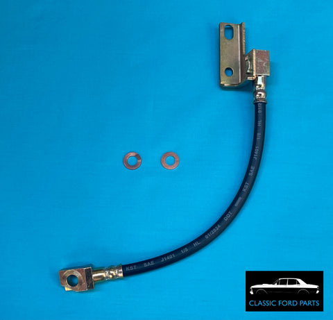 FRONT DISC BRAKE HOSE BODY TO CALIPER RH FAIRMONT FALCON XW XY GT GTHO GS