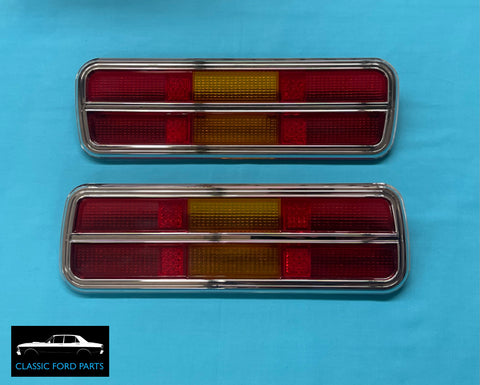COUPE TAIL LIGHT LENSES FAIRMONT FALCON XB XC GT GS