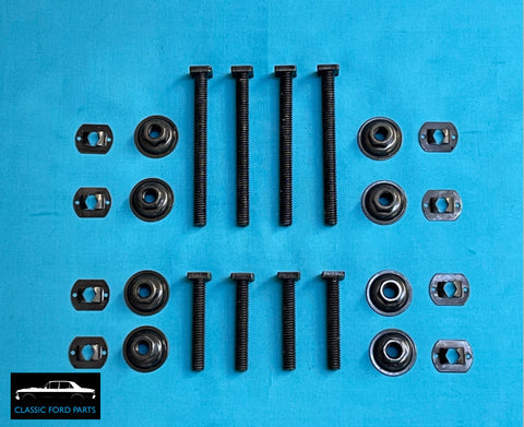 BUCKET SEAT BOLTS & NUTS KIT SUIT FAIRMONT FALCON XA XB XC GT GS GXL COBRA