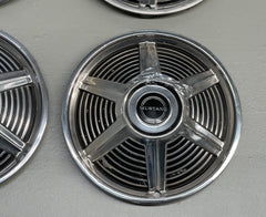 GENUINE 14 INCH MUSTANG WHEEL CAPS SET OF 4 FOMOCO FORD