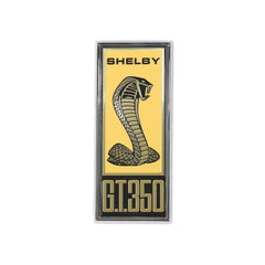 1967 FORD MUSTANG SHELBY GT350 FENDER EMBLEM