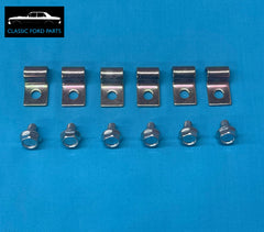 FUEL LINE BOLT & CLAMP KIT 3/8 FAIRMONT FALCON XW XY XA XB GT GTHO GS