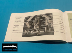 FORD FALCON XK REGISTERED OWNERS MANUAL NEW