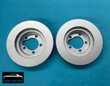 REAR DISC BRAKE ROTORS LARGE HUB 9 INCH DIFF FAIRMONT FALCON XB XC GT GS COBRA GXL