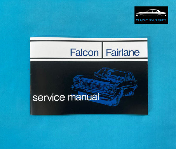 SERVICE MANUAL & MAINTENANCE SCHEDULE FAIRMONT FALCON XW GT GTHO GS
