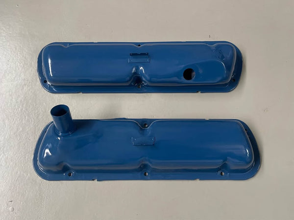 1965-66 MUSTANG 289 V8 VALVE COVERS GENUINE PAIR