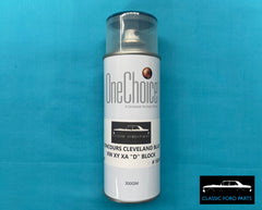 CONCOURS CLEVELAND ENGINE BLUE FALCON XW XY XA GT GTHO D BLOCK AEROSOL CAN