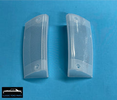 FRONT INDICATOR LENSES LH/RH FAIRMONT FALCON XY GT GTHO GS