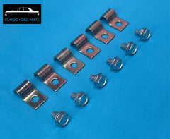 FUEL LINE BOLT & CLAMP KIT 3/8 FAIRMONT FALCON XW XY XA XB GT GTHO GS