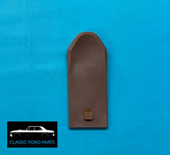 DARK SADDLE SEAT BELT TOP COVER WITH HOOK FAIRMONT FALCON XR XT XW XY XA GT GTHO GS