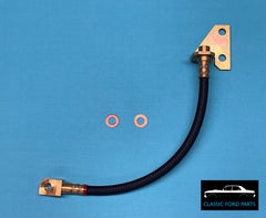 FRONT DISC BRAKE HOSE BODY TO CALIPER CONCOURS LH FAIRMONT FALCON XA XB GT GS