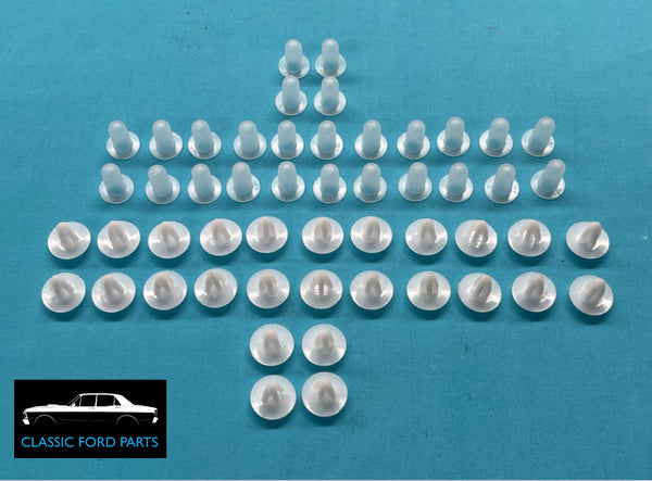 DOOR TRIM CLIP SET FAIRMONT FALCON XA XB GT GS COUPE HARDTOP