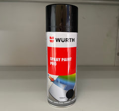 WURTH JET BLACK SATIN AEROSOL CAN