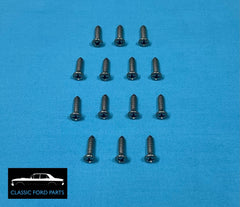 SCUFF PLATE SCREW SET SEDAN FAIRMONT FALCON XR XT XW XY XA XB GT GTHO GS