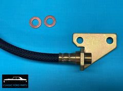 FRONT DISC BRAKE HOSE BODY TO CALIPER CONCOURS RH FAIRMONT FALCON XA XB GT GS