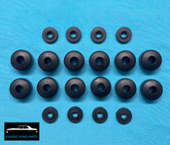 FRONT & REAR SHOCKER RUBBER BUSH SET FAIRMONT FALCON XR XT XW XY XA XB XC GT GS