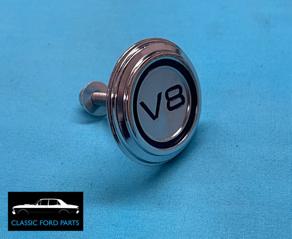 V8 DASH BADGE FAIRMONT FALCON XW XY GT GS