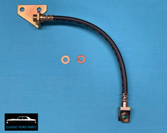 FRONT DISC BRAKE HOSE BODY TO CALIPER LH FAIRMONT FALCON XA XB GT GS