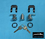 DOOR LOCK & IGNITION BARREL SET FAIRMONT FALCON XR XT XW XY GT GTHO GS
