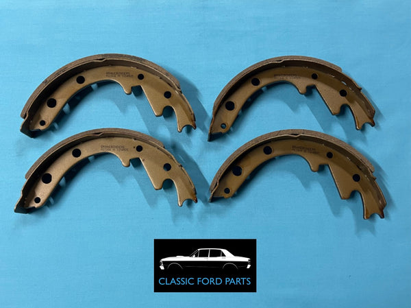 REAR DRUM BRAKE SHOES SET FORD FALCON XK XL XM XP
