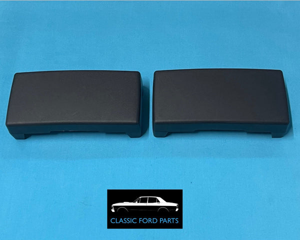 BLACK FOG LIGHT COVERS SUIT BOSCH FALCON FAIRMONT GHIA XE ESP S PACK