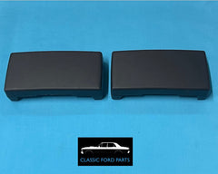 BLACK FOG LIGHT COVERS SUIT BOSCH FALCON FAIRMONT GHIA XE ESP S PACK