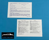 SUPER FRINGE RADIO MANUALS FAIRMONT FALCON XA XB GT GS