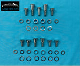 COUPE SEAT BELT BOLT KIT FAIRMONT FALCON XA XB GT GS