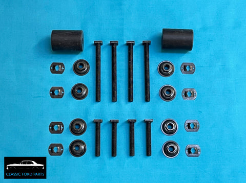 BUCKET SEAT BOLT MOUNT KIT SUIT FAIRMONT FALCON XR XT XW XY GS GT HO