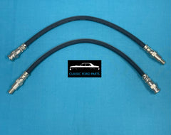 DRUM BRAKE HOSE FRONT PAIR FALCON XK XL XM XP