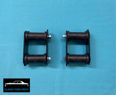 REAR LEAF SPRING SHACKLE KIT FAIRMONT FALCON XR XT XW XY XA XB XC GT GTHO GS