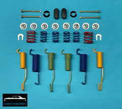 DRUM BRAKE SPRING KIT FAIRMONT FALCON XR XT XW XY XA XB GT GS ZA ZB ZC ZD FAIRLANE