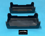 BLACK FOG LIGHT COVERS SUIT BOSCH FALCON FAIRMONT GHIA XE ESP S PACK