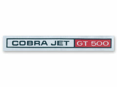 1969 - 1970 FORD MUSTANG SHELBY DASH EMBLEM COBRA JET GT 500
