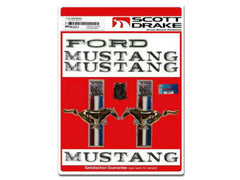 1967 FORD MUSTANG 390 EMBLEM KIT