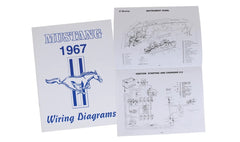1967 FORD MUSTANG WIRING DIAGRAMS
