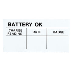 1965 - 1970 FORD MUSTANG BATTERY OK DECAL
