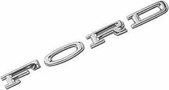 1964 - 1966 FORD MUSTANG HOOD LETTERS STICK ON