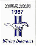 1967 FORD MUSTANG WIRING DIAGRAMS